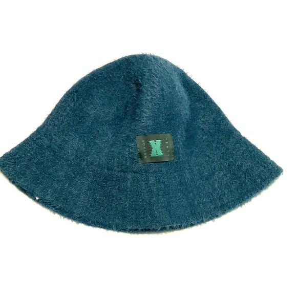 Savage X Fenty Teal Fuzzy Bucket Hat - Picture 3 of 5